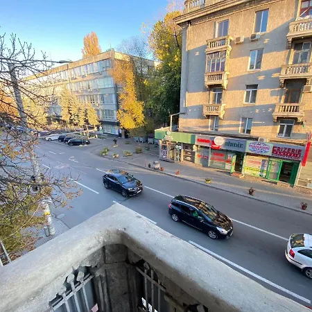 Of Stefan Cel Mare Boulevard In * Chisinau